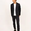 Blazer en drap de laine St Benoit