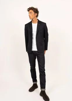 Blazer en drap de laine St Benoit