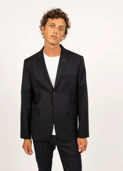 Blazer en drap de laine St Benoit