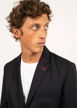 Blazer en drap de laine St Benoit