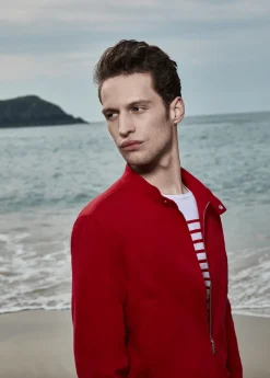 Blouson court en coton Boyfriend