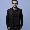 Blouson en drap de laine La Peau Dure