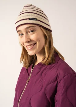 Bonnet de quart rayé