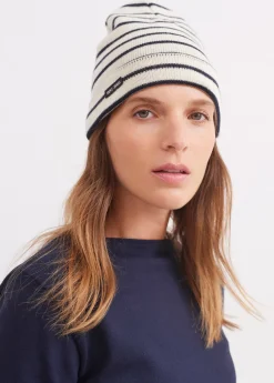 Bonnet de quart rayé