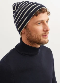 Bonnet de quart rayé