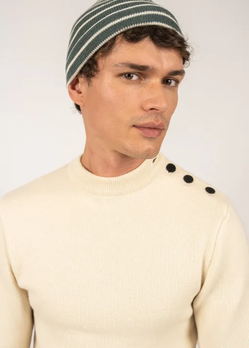 Bonnet de quart rayé
