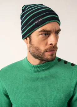 Bonnet de quart rayé