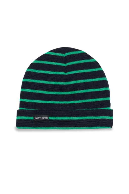 Bonnet de quart rayé