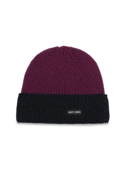 Bonnet en laine bicolore Canot