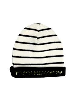 Bonnet enfant rayé