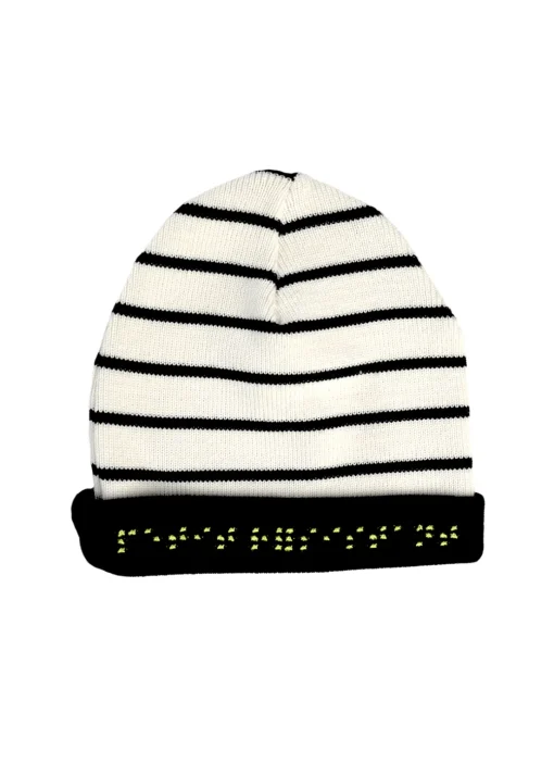Bonnet enfant rayé