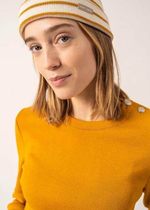 Bonnet marin rayé Cartier