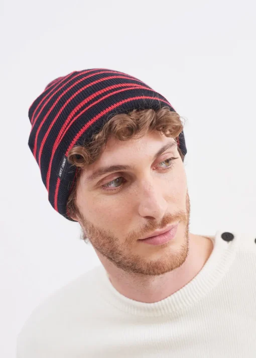 Bonnet marin rayé Cartier
