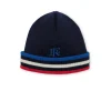 Bonnet tricolore en laine