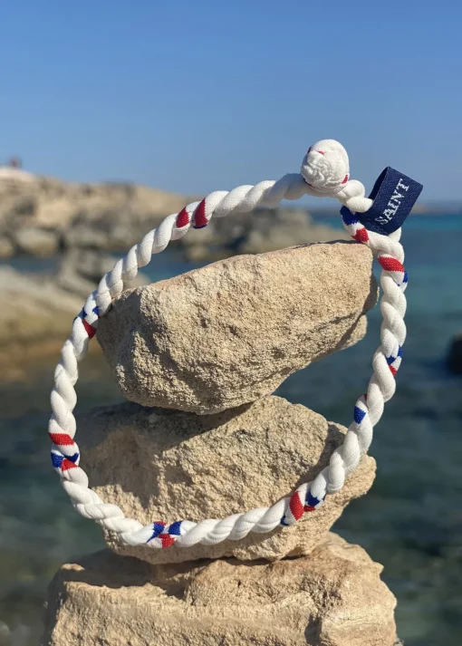 Bracelet tricolore "ECOLO"