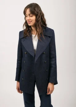 Caban Héritage femme en laine Mérinos
