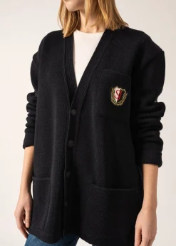 Cardigan en laine Yachting Réédit