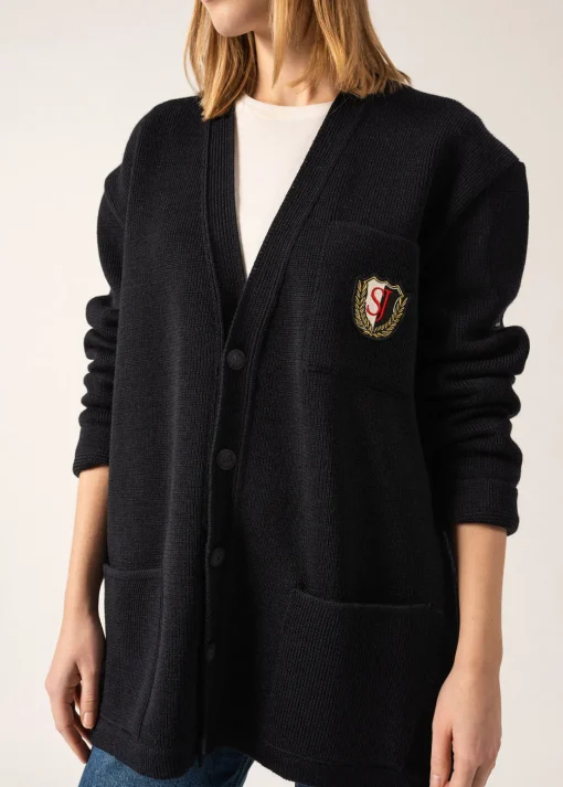 Cardigan en laine Yachting Réédit