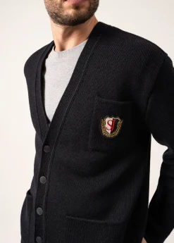 Cardigan en laine Yachting Réédit