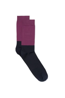 Chaussettes bicolores