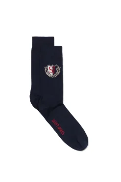 Chaussettes en coton unies