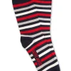 Chaussettes rayées multicolores