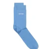 Chaussettes unies brodées 'Saint James'