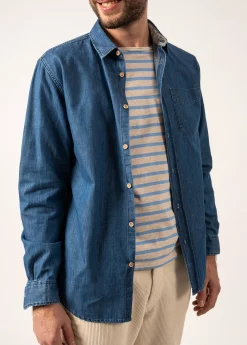 Chemise en denim léger Ayden