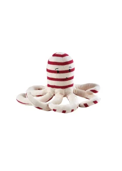 Doudou poulpe rayé