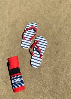Drap de plage XXL en voile de coton léger