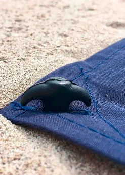 Drap de plage XXL+ en voile de coton léger