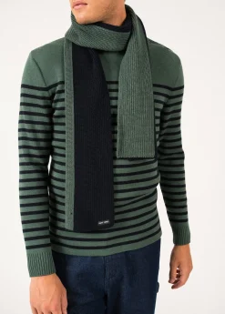 Echarpe en laine bicolore Canoe