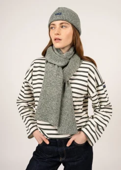Echarpe en laine moulinée Bréauté