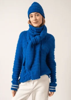 Echarpe en mohair Grisons