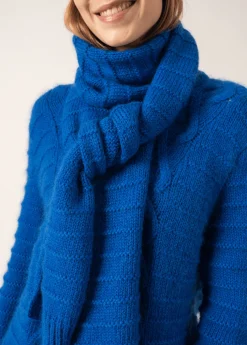 Echarpe en mohair Grisons