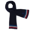 Echarpe tricolore en laine