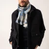 Foulard en coton et laine
