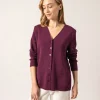 Gilet col V Blainville boutonné