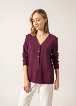 Gilet col V Blainville boutonné