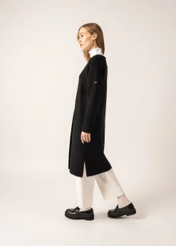 Gilet long en laine Cirrus