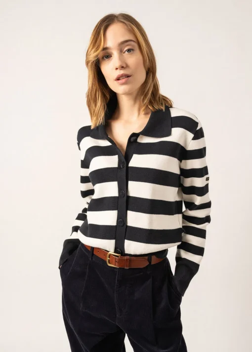 Gilet rayé Galway