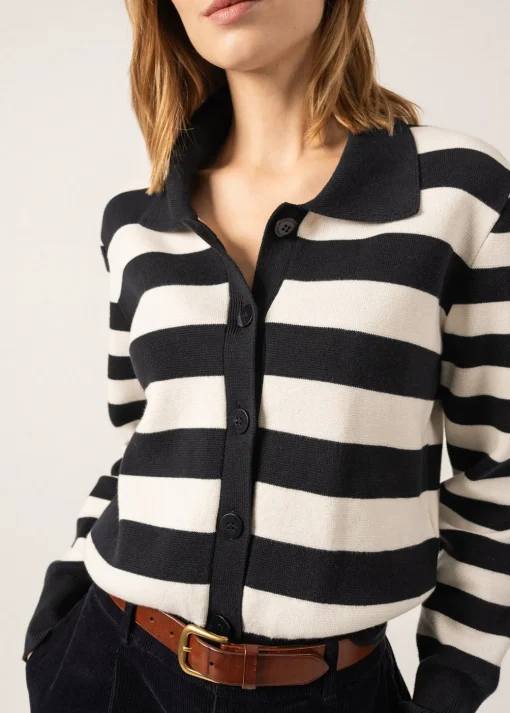 Gilet rayé Galway