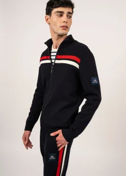 Gilet zippé en laine Conquérants