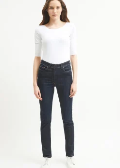 Jean taille haute Mimosa