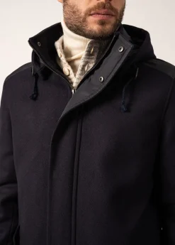 Manteau long en laine St Sydney
