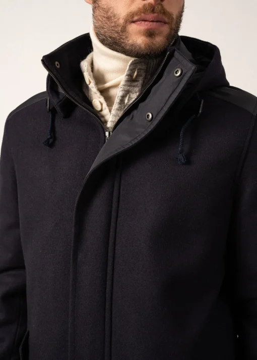 Manteau long en laine St Sydney