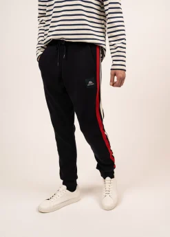 Pantalon en laine à bandes contrastées Vikings