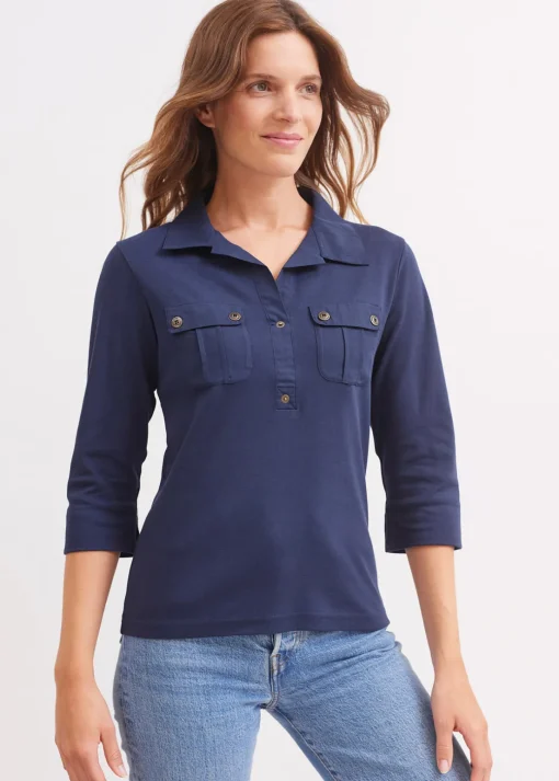Polo manches 3/4 Oléron