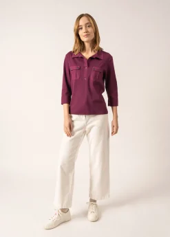Polo manches 3/4 Oléron