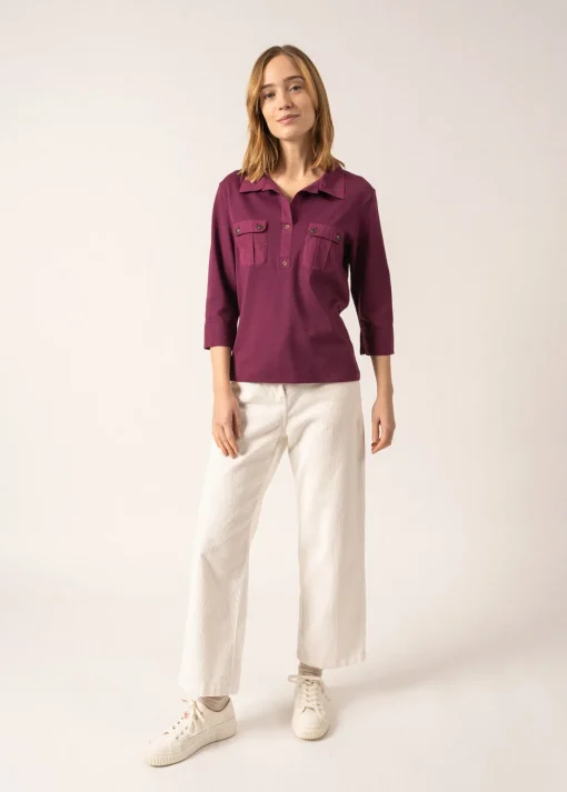 Polo manches 3/4 Oléron